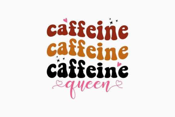 Caffeine Queen Coffee Retro Svg Review