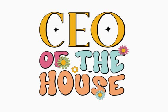 Ceo of the House Retro Mom SVG Review
