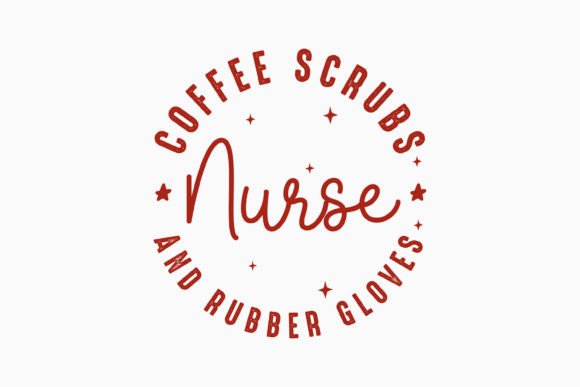 Coffee Scrubs Nurse and Rubber Gloves Review