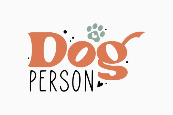 Dog Person Retro Dog Quote SVG Review