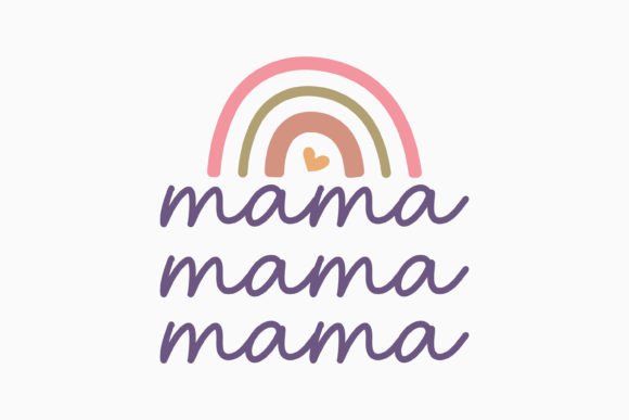 Retro Mothers Day SVG Mama Review
