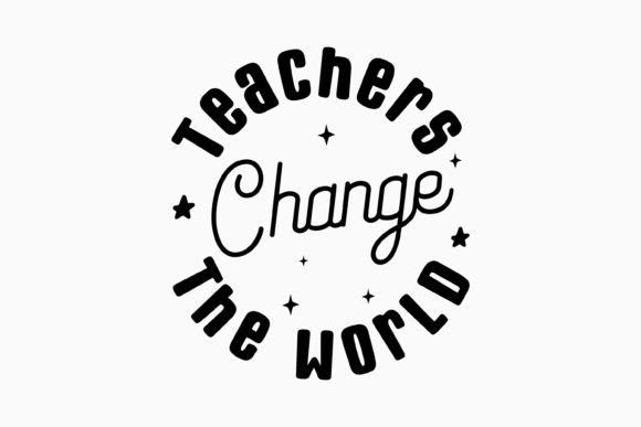 Teachers Change the World Retro Svg Review