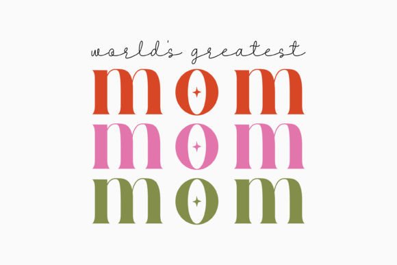 World's Greatest Mom Mama Retro SVG Review